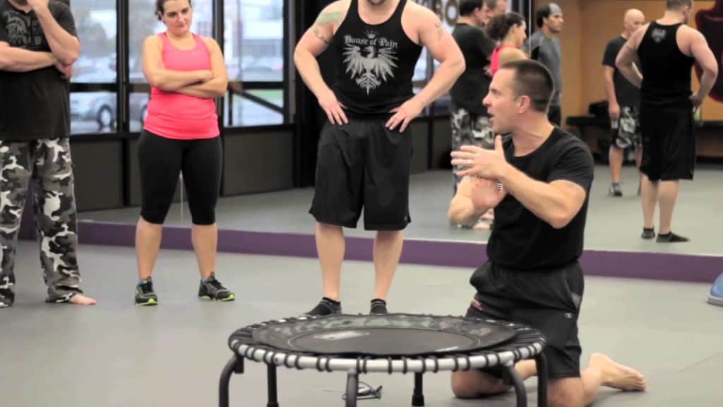 Tone Your Abs and Thighs on the Mini-Trampoline