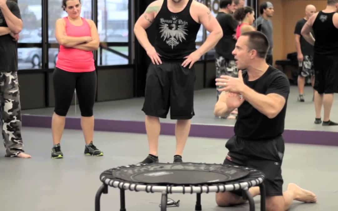 Tone Your Abs and Thighs on the Mini-Trampoline