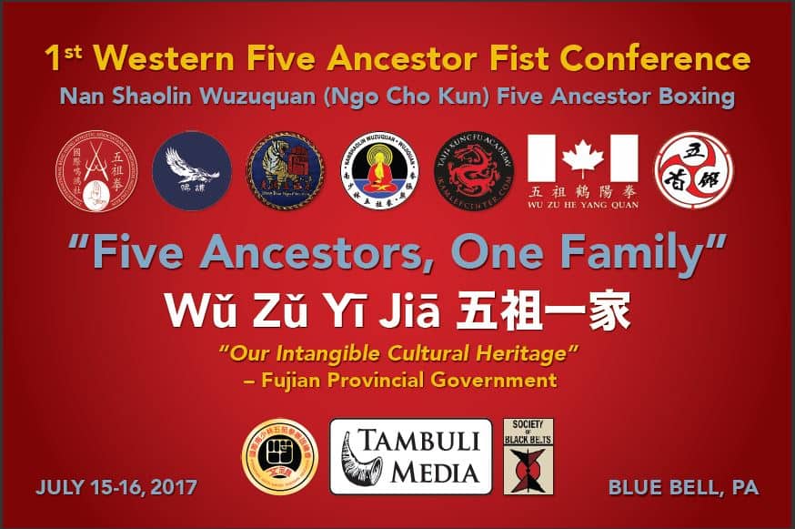 1st Western Five Ancestor Fist Conference