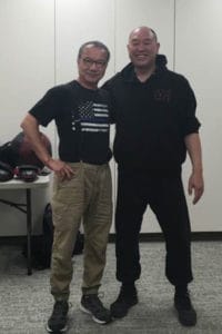 Robert Chu with Wan Kam Leung