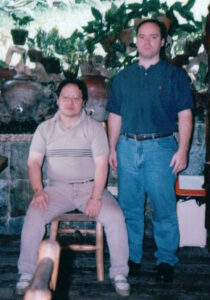Master Alex Co and Disciple Mark Wiley, 1997