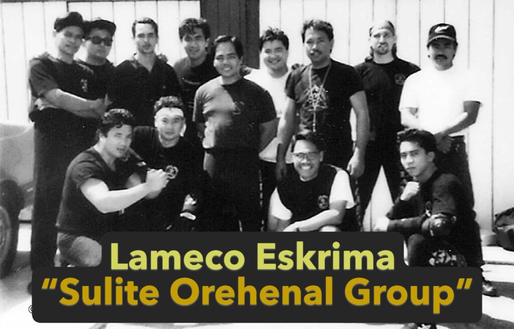 Lameco Eskrima FMA Edgar Sulite Orehenal Group