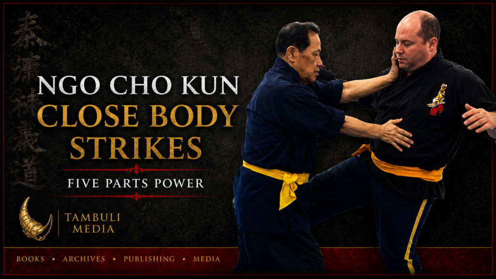 Ngo Cho Kun close body strikes and Five Parts Power demonstration